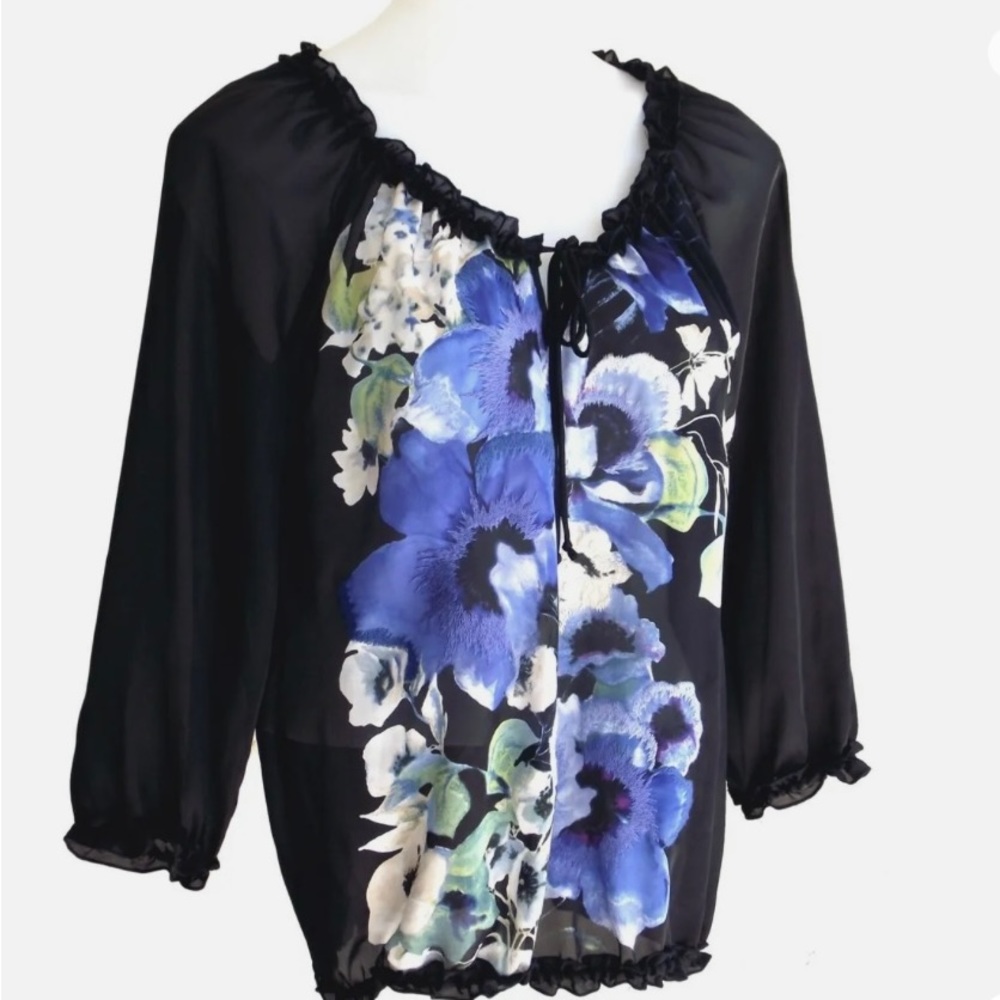 BHWM ladies sheer blouse